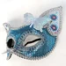 Blue Cat Masquerade Mask